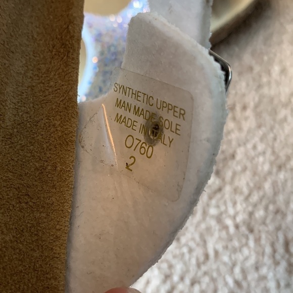 Giulia Palai | Giulia Palai Cork Sparkly Sandals - Picture 5 of 5